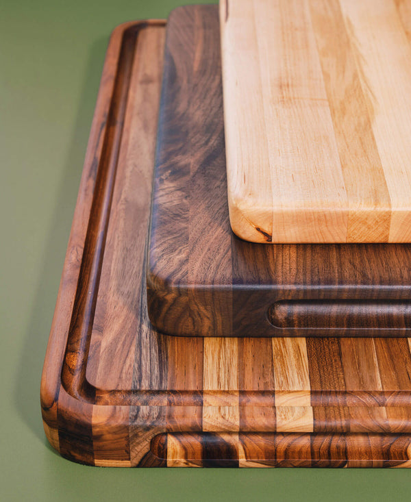 Edge-Grain Butcher Block Cutting Board