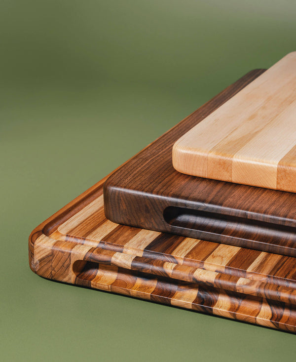 Edge-Grain Butcher Block Cutting Board