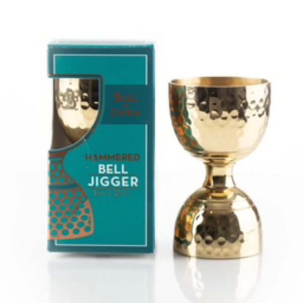 Bell Jigger - Solid Brass